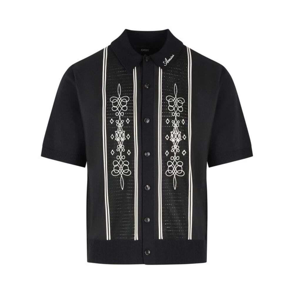 Amiri Black Virgin Wool Blend Sweater Men